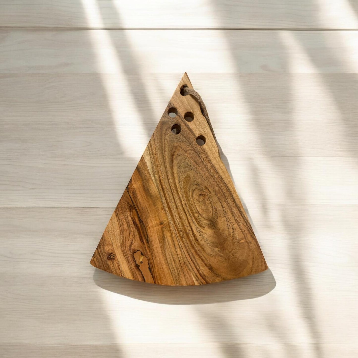 Wooden Cheese Shape Serving Board image 0