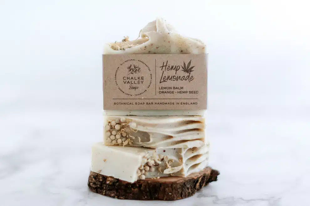 Hemp Lemonade Botanical Soap Bar image 0
