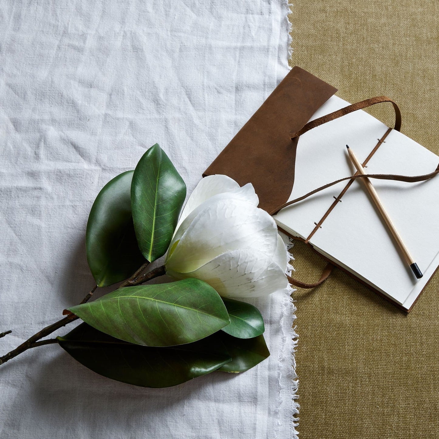 White Magnolia Stem image 2
