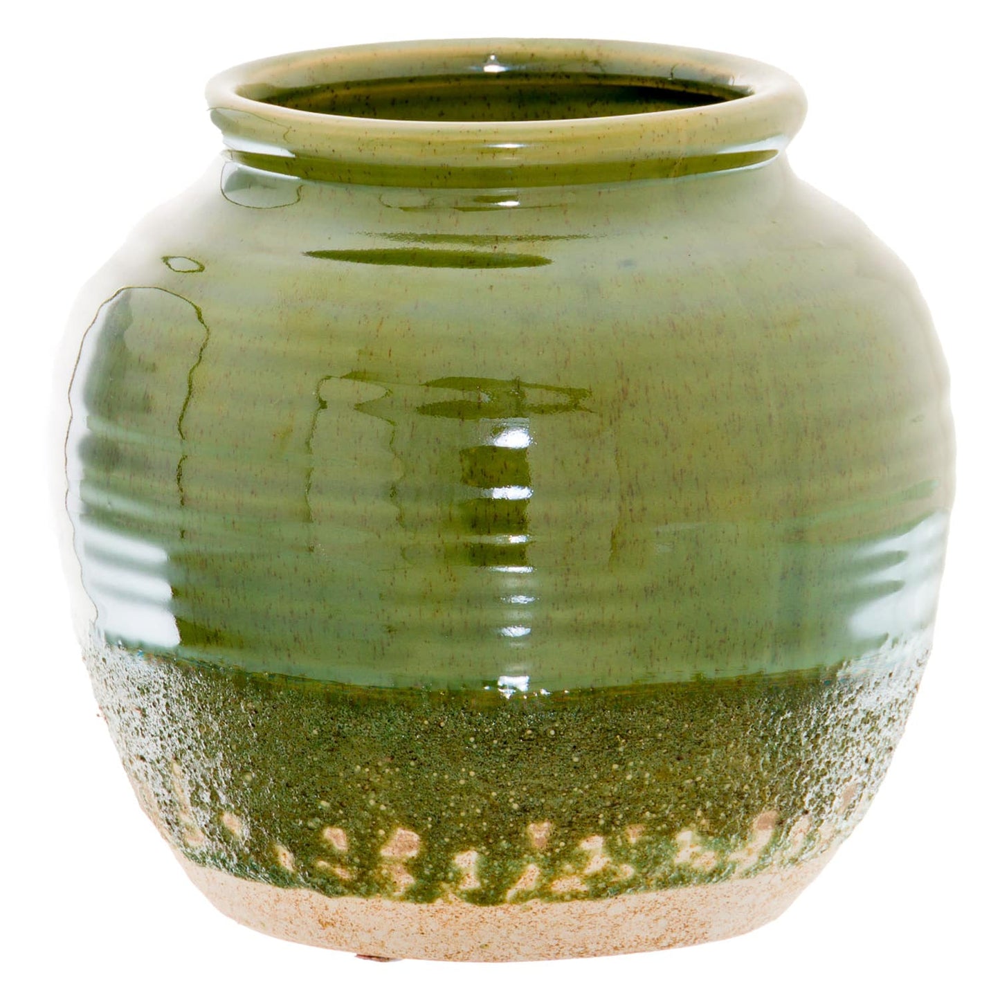 Seville Collection Olive Squat Vase image 0