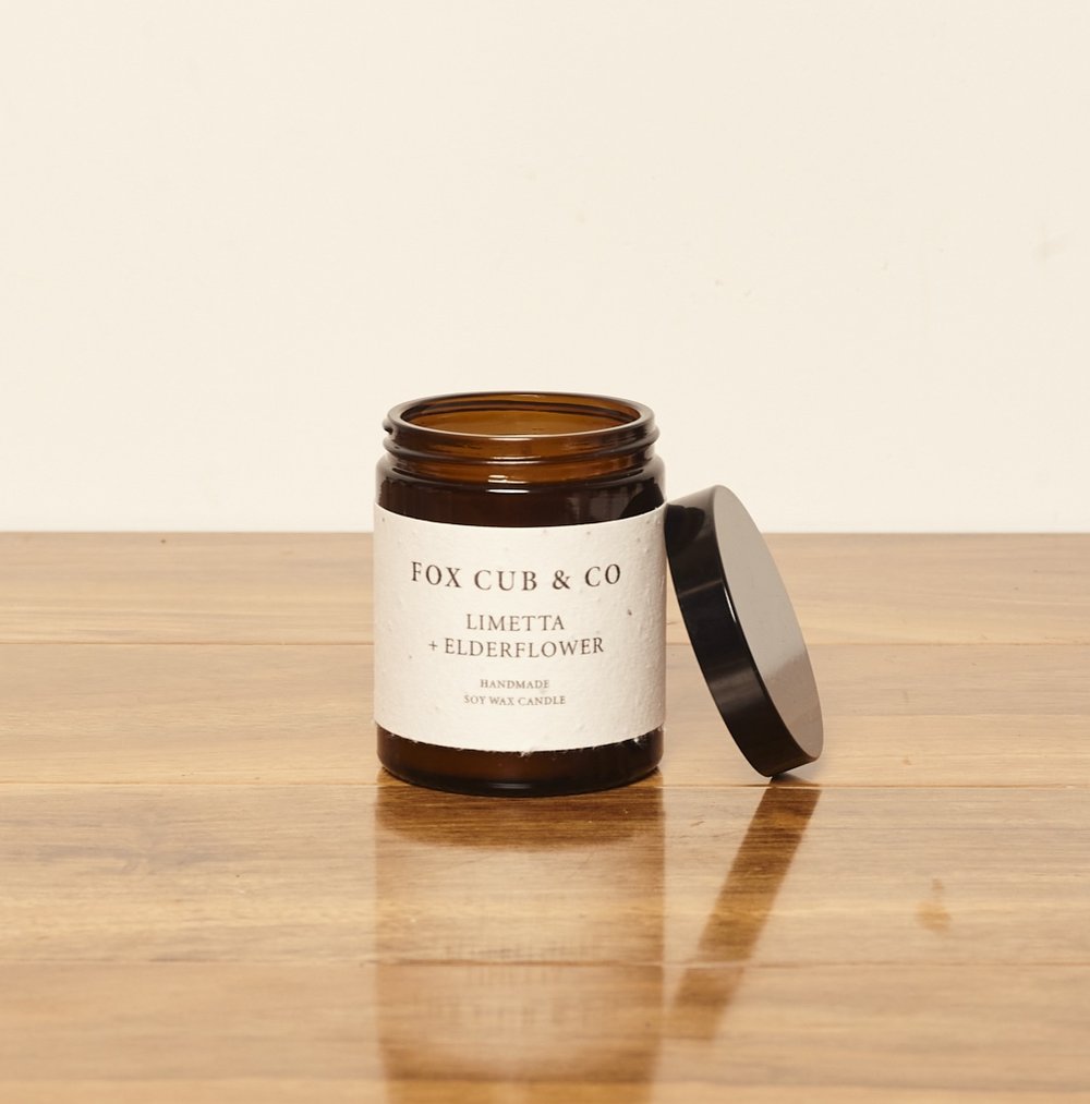 Limetta + Elderflower Candle image 0