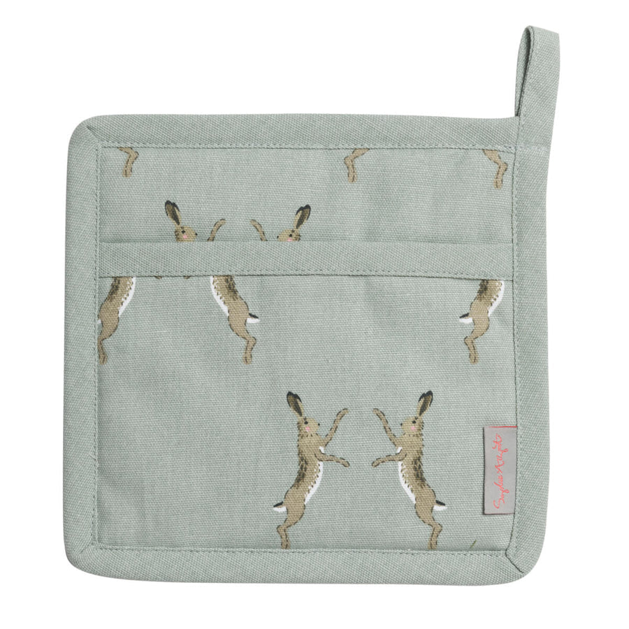 Boxing Hares Pot Grab image 0