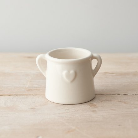 Mini Heart Embossed Planter image 0
