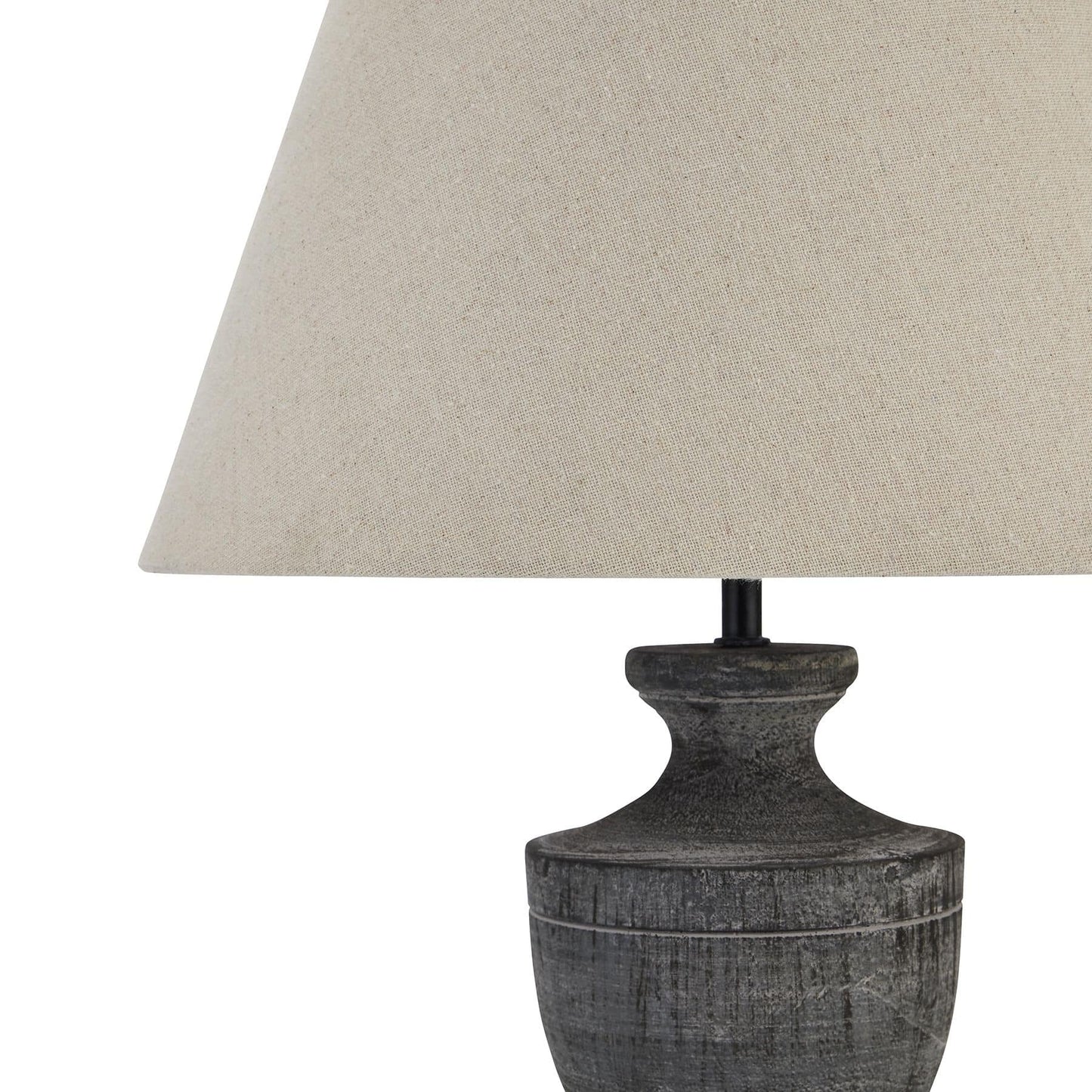 Incia Urn Wooden Table Lamp image 1