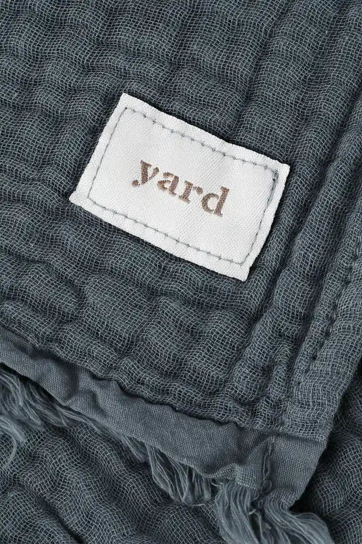 Lark Muslin Cotton Throw Dusk image 1