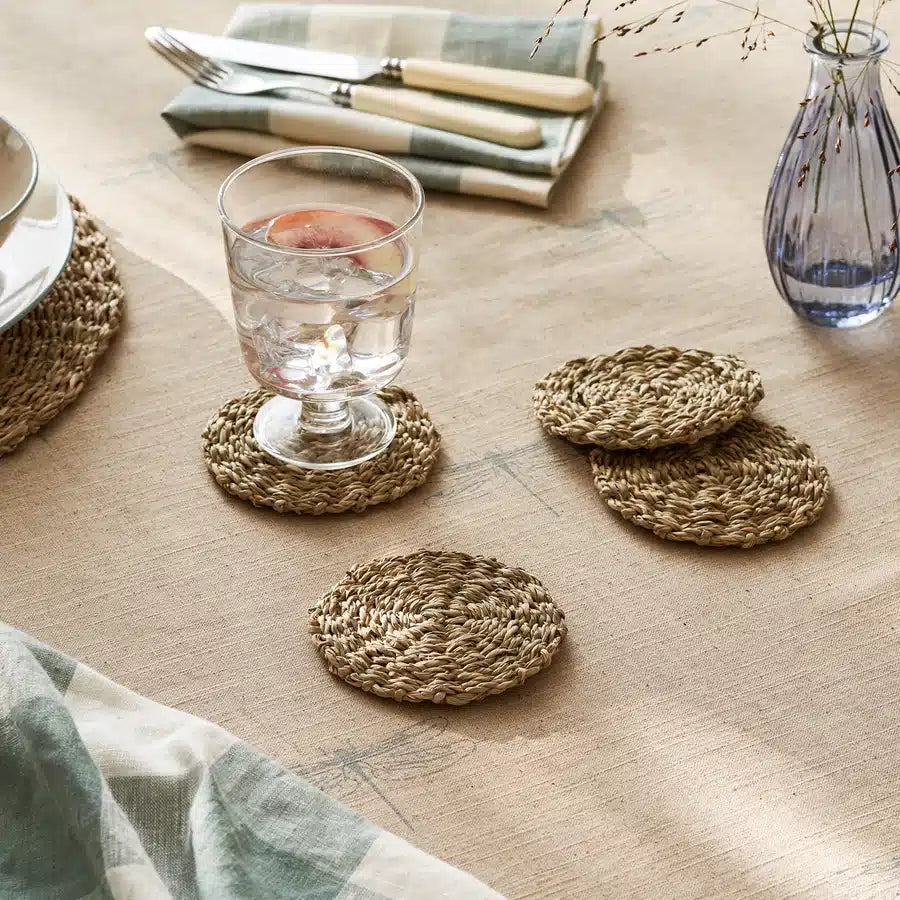 Seagrass Coasters (Set of 4) image 1