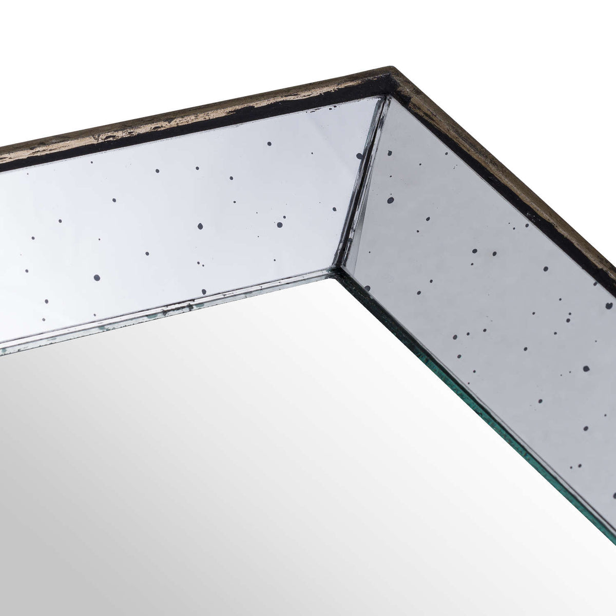 Astor Distressed Mirrored Tray Square