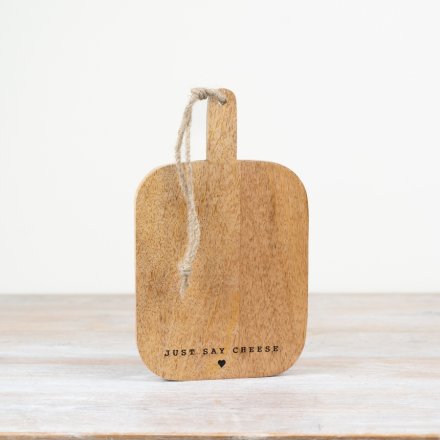 Just Say Cheese Cutting Board