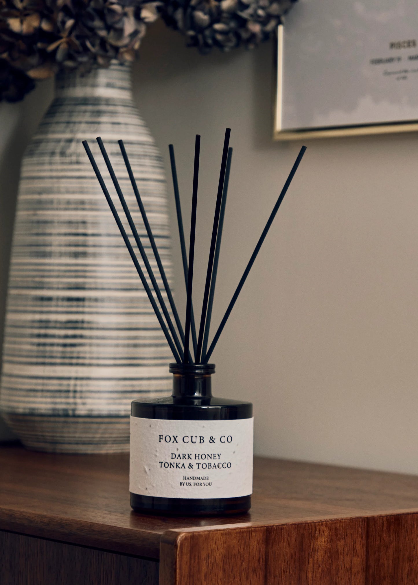 Dark Honey, Tonka & Tobacco Reed Diffuser