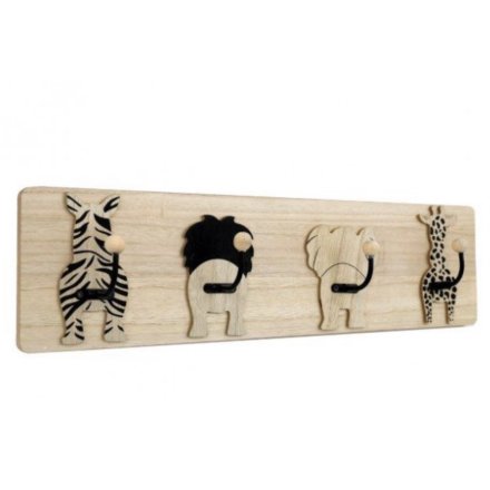 Wooden Animal Hooks