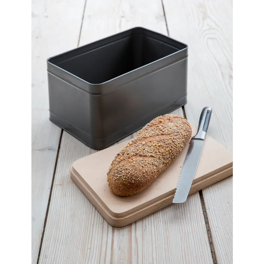 Borough Bread Bin Charcoal