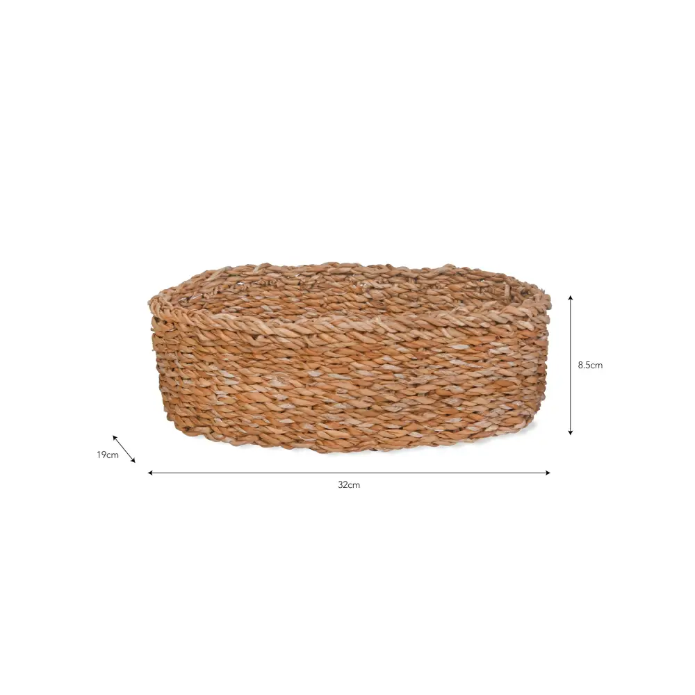 Brading Oval Basket Natural