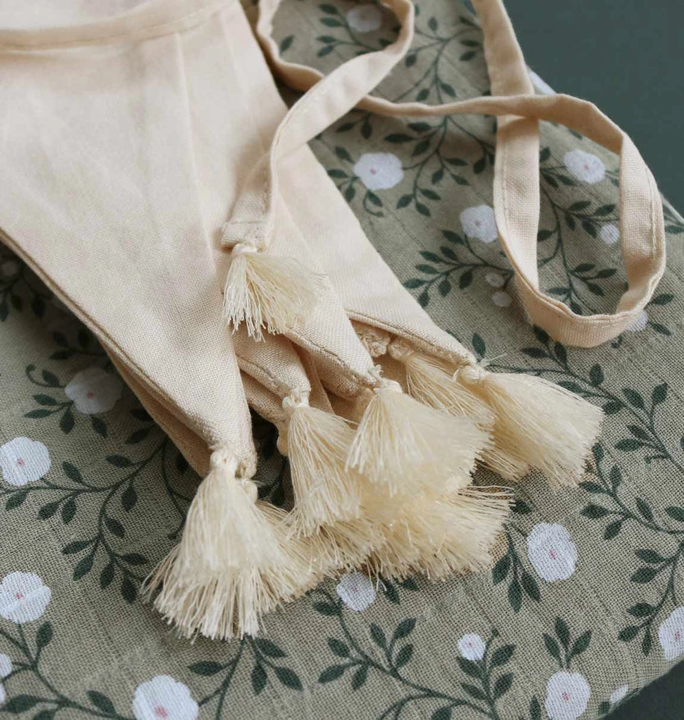 Cream Cotton Bunting