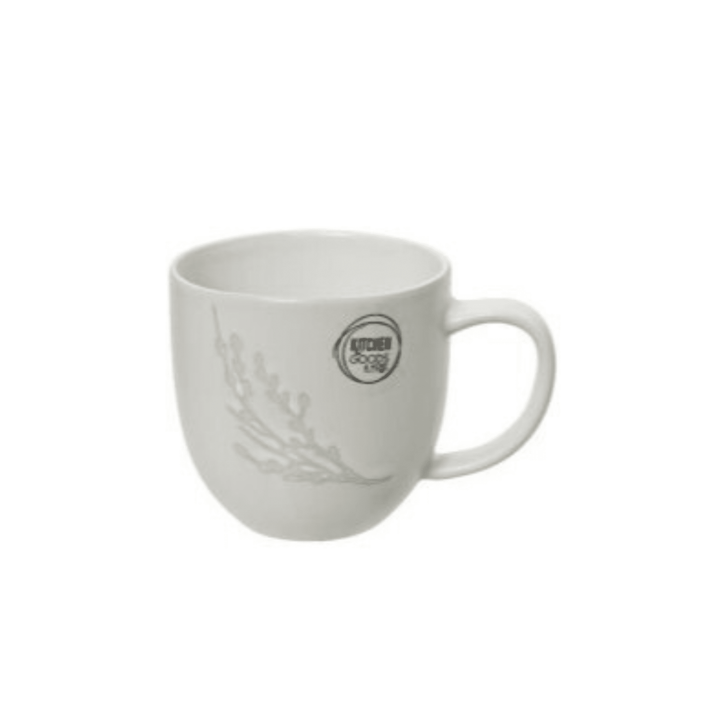 Natural Glazed Mug - Leaf image 0