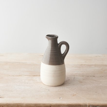 Ceramic Grey Jug image 0