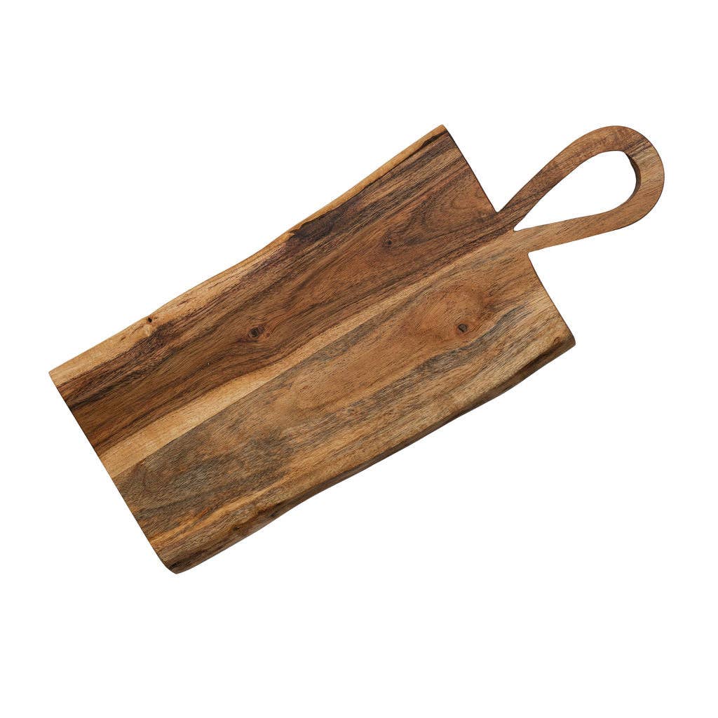 Honfleur, Live Edge, Wooden Serving Platter