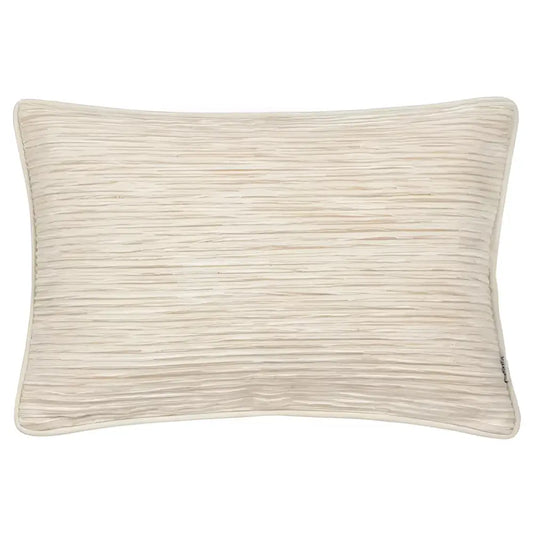 Cove Ribbed Cushion Natural image 0