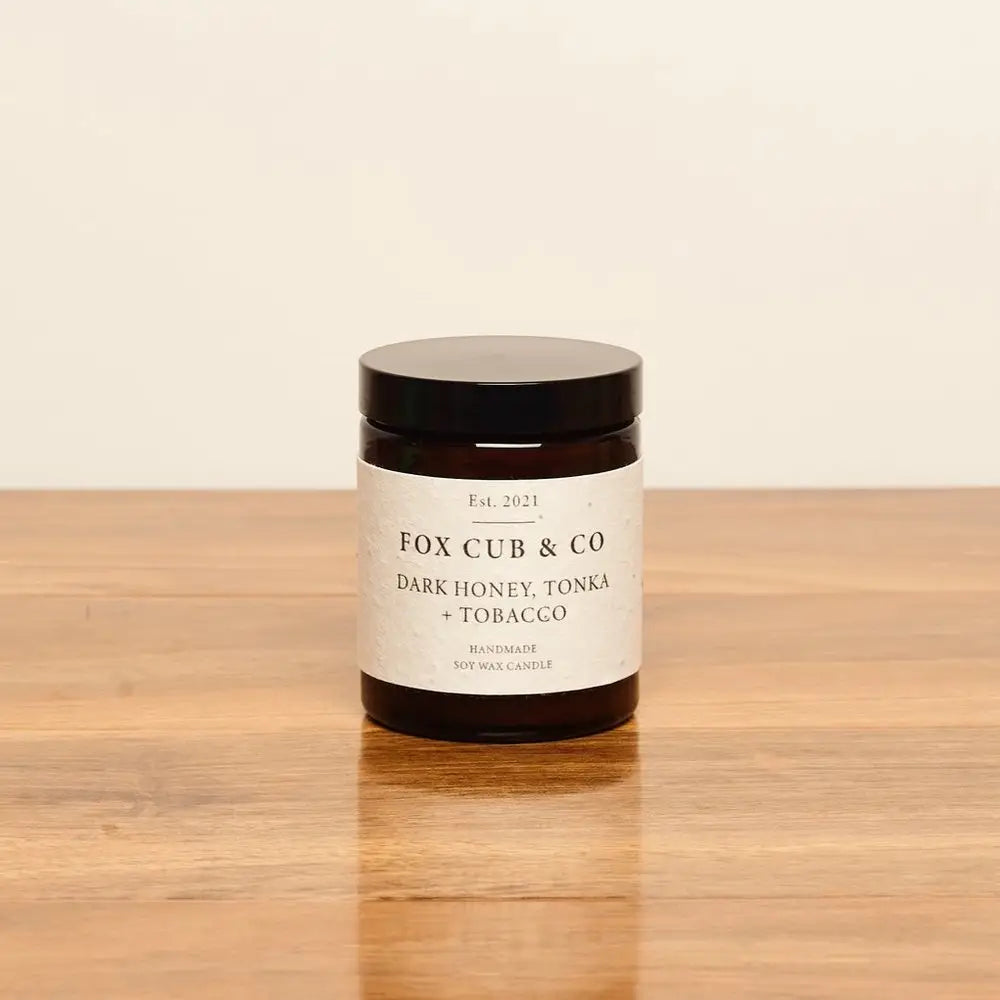 Dark Honey, Tonka + Tobacco Candle image 1