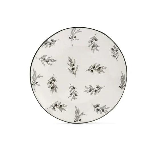 Olive Stoneware Stone Side Plate image 0