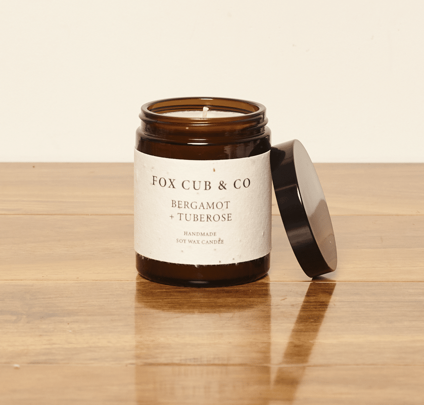 Bergamot + Tuberose Candle image 0
