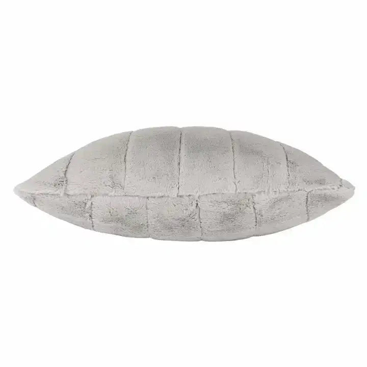 Empress Faux Fur Cushion Grey image 2