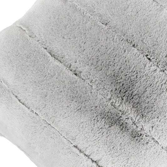 Empress Faux Fur Cushion Grey image 1