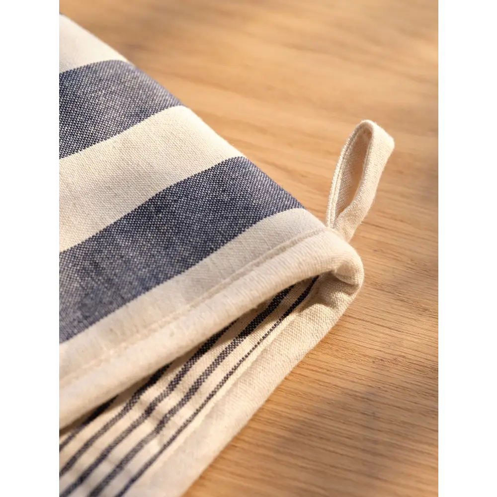 Harlton Wide Stripe Oven Glove Ink