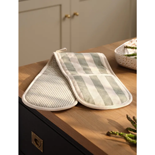 Harlton Wide Stripe Oven Glove Rosemary