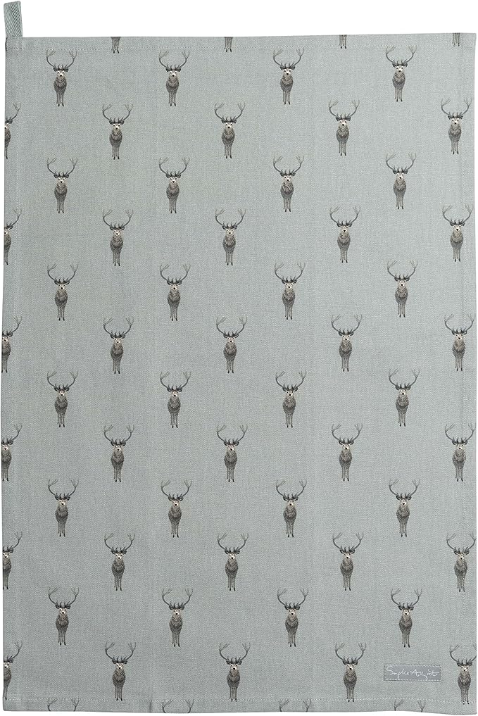 Highland Stag Tea Towel