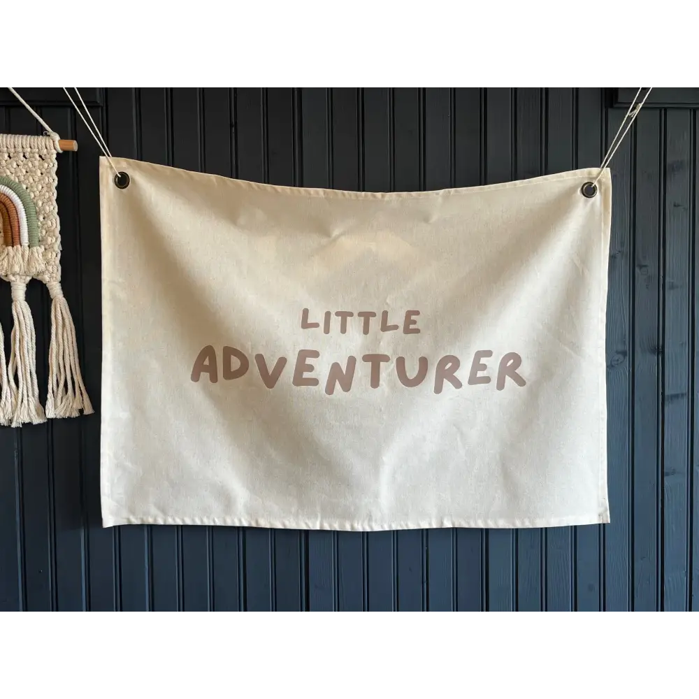 Little Adventurer Wall Hanging