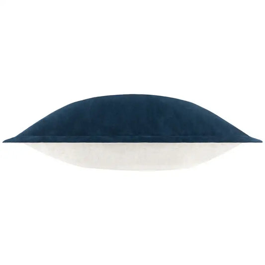 Merton Square Velvet Cushion Indigo image 1