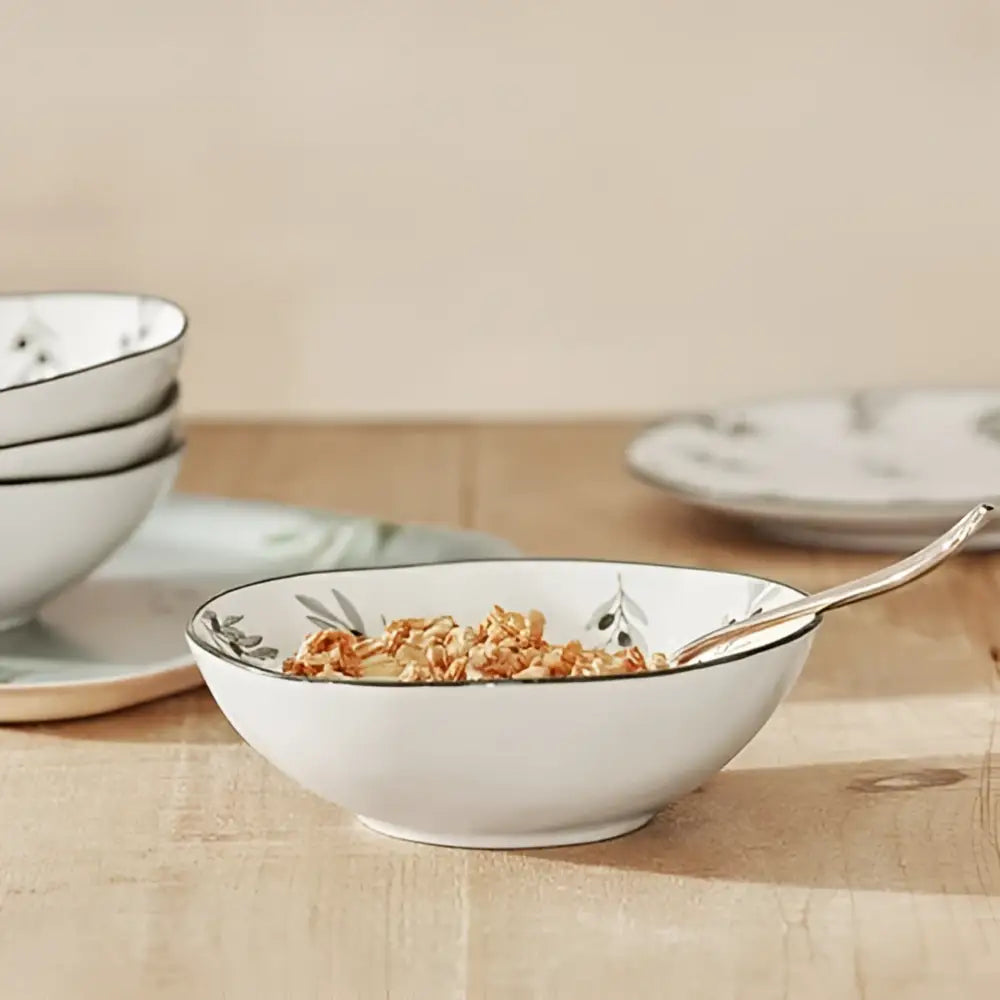 Olive Stoneware Nibbles Bowl image 2