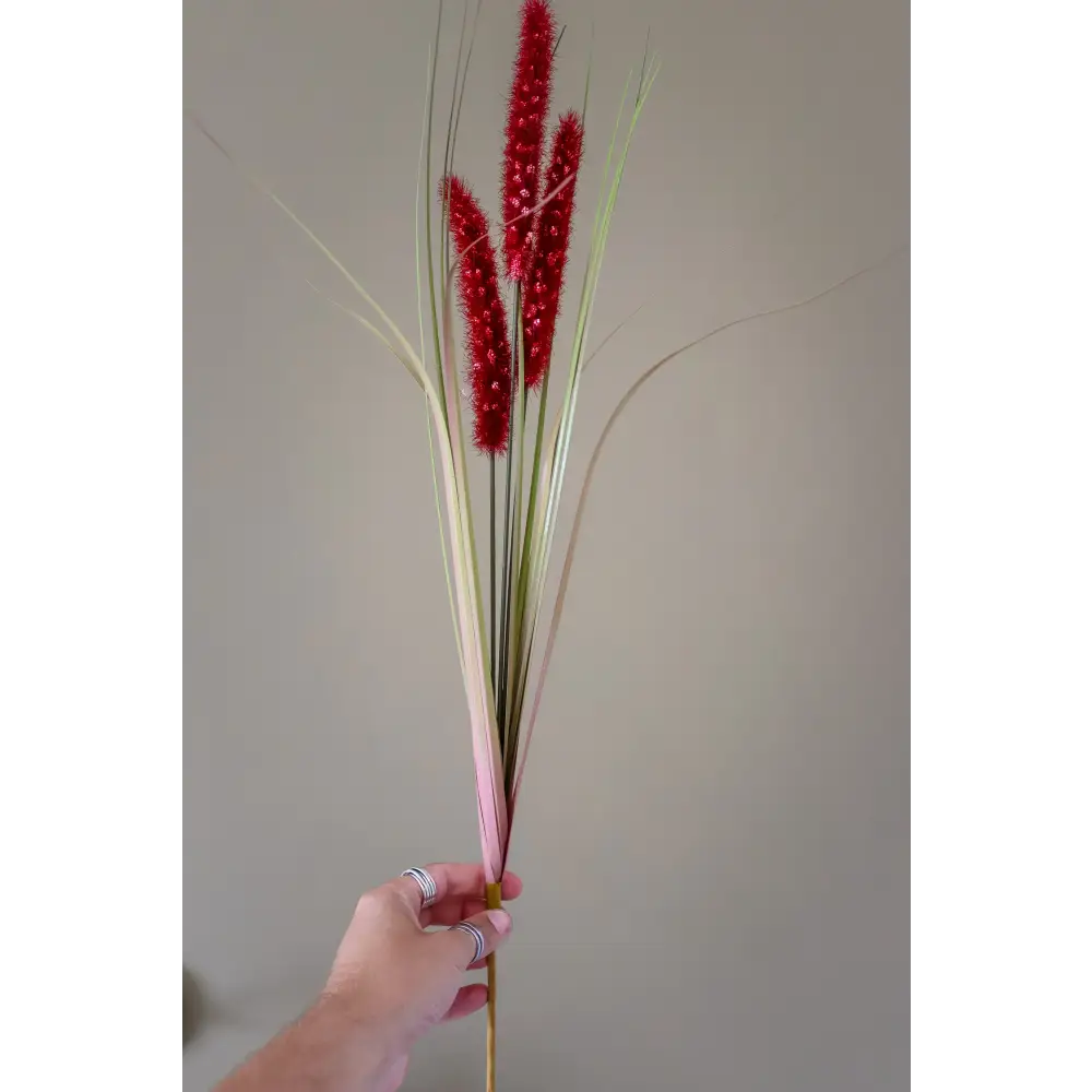 Ruby Triple Grass Stem