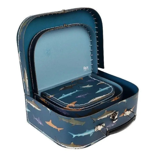 Sharks Storage Cases Set of 3