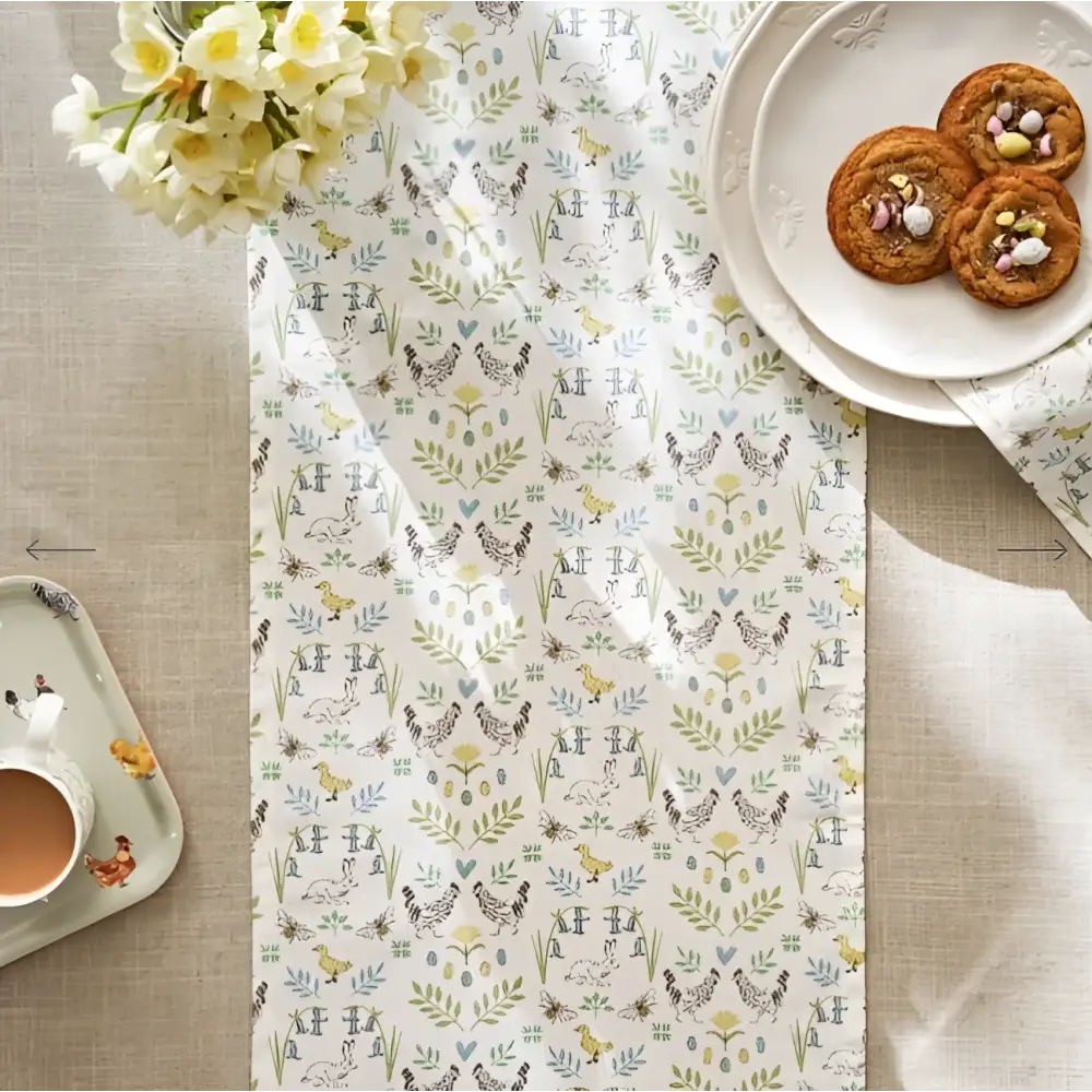 Spring Chicken Table Runner image 2
