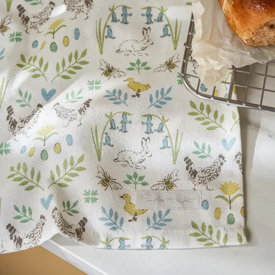 Spring Chicken Tea Towel image 2