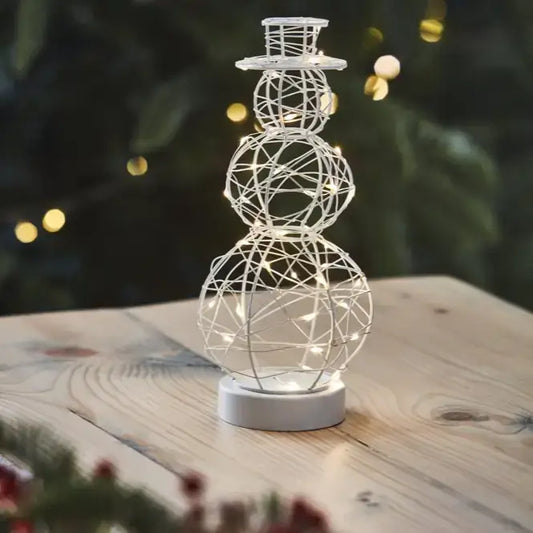 Table Wire Snowman
