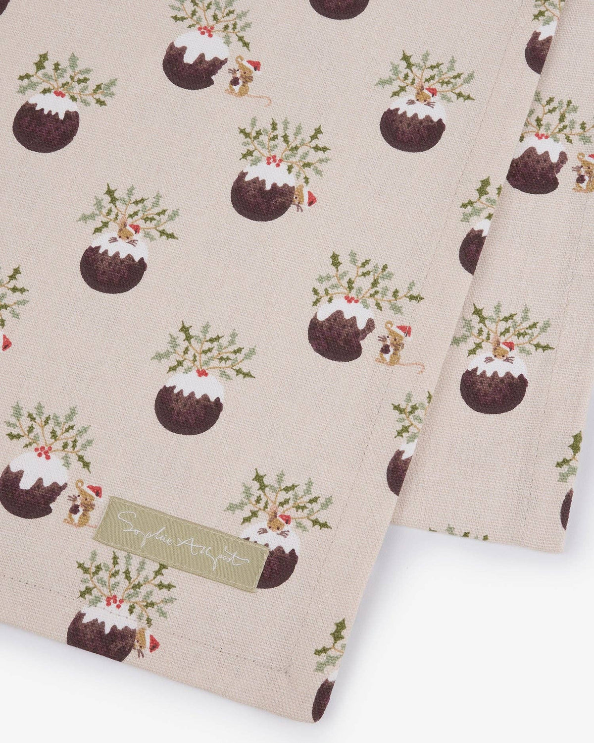 Christmas Puddings Table Runner