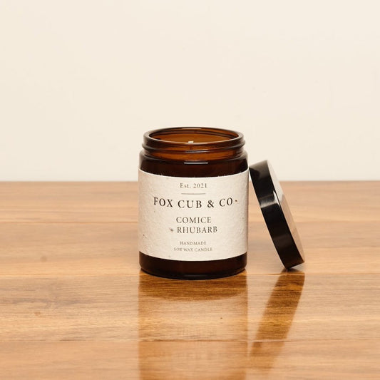 Comice + Rhubarb Candle image 0