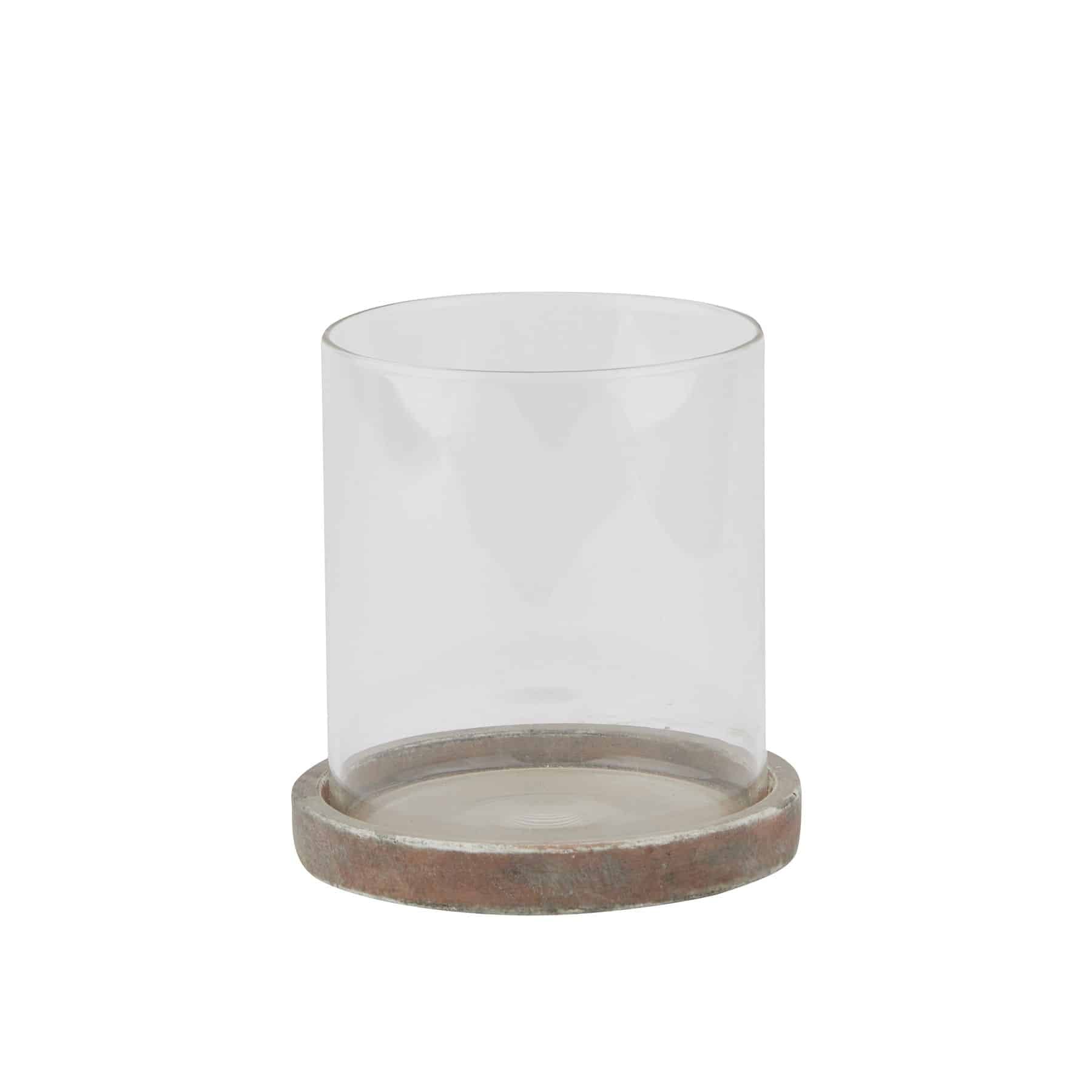 Siena Brown Hurricane Lantern image 0