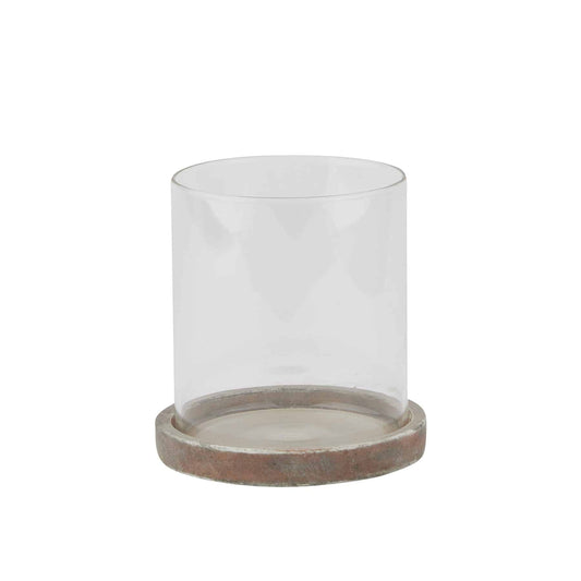 Siena Brown Hurricane Lantern image 0