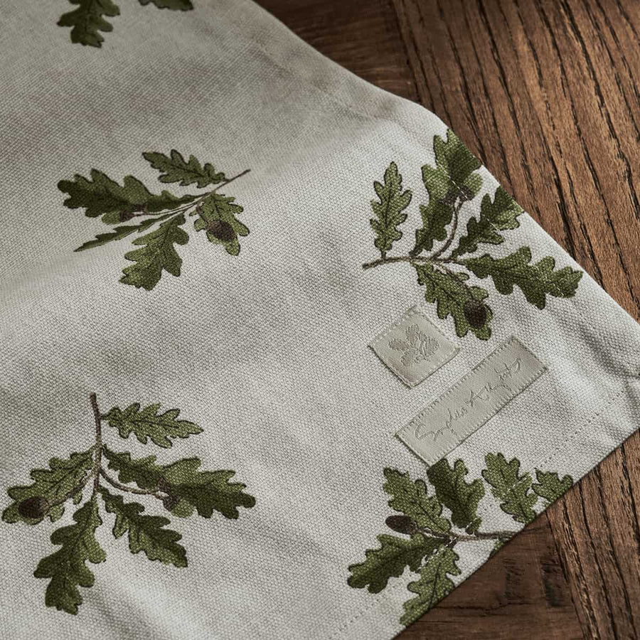 Acorn & Oak Leaves Tea Towel image 2