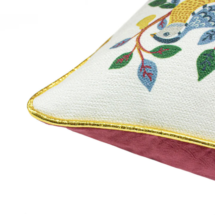 12 Days of Xmas Embroidered Cushion