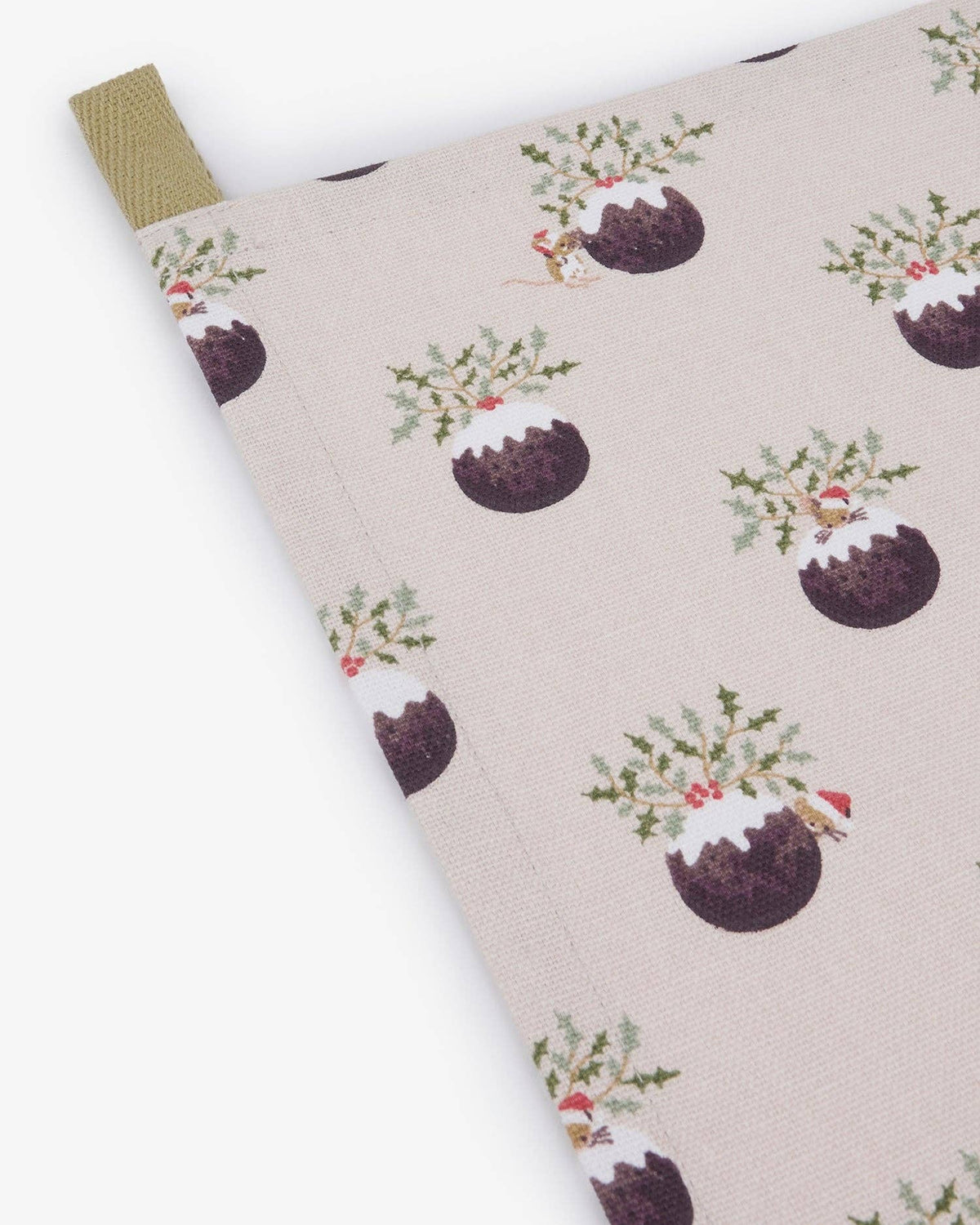Christmas Puddings Tea Towel