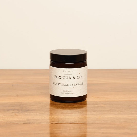 Clary Sage + Sea Salt Candle image 1