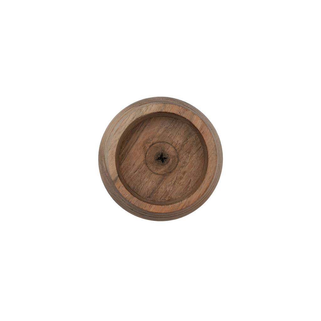 Tulle, Small Wooden Tea Light Holder