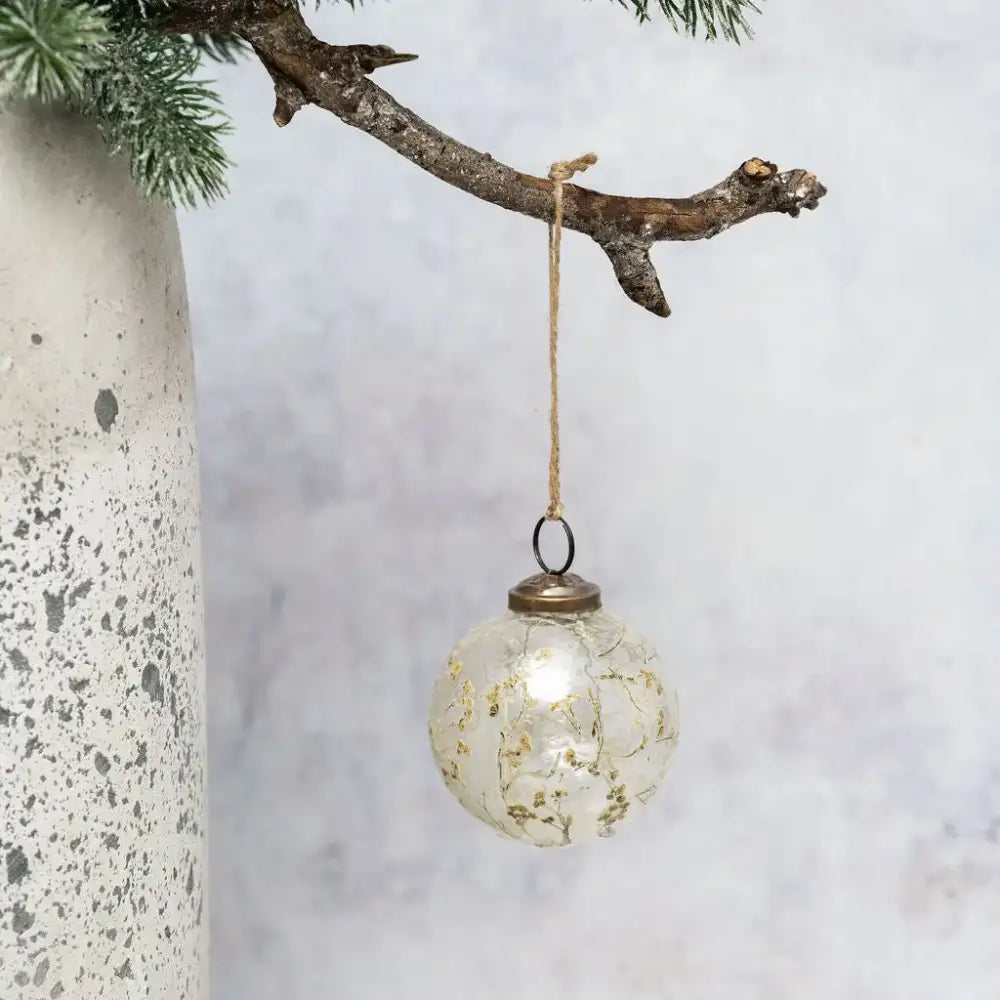 3’’ Spray Botanical Bauble