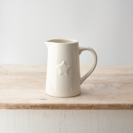 Embossed Star Jug 8.5cm image 0