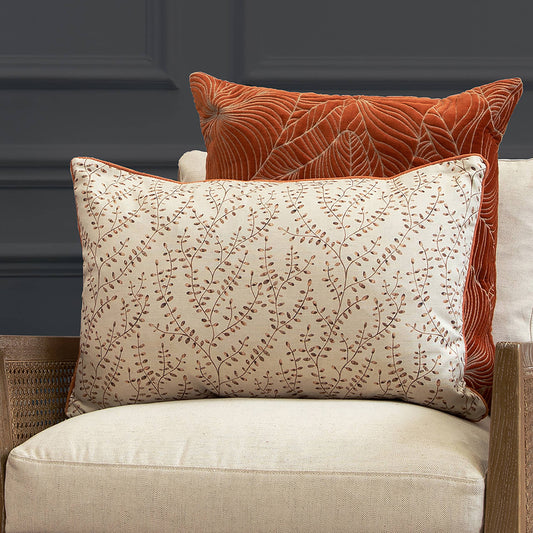 Eden Printed Cushion Sienna