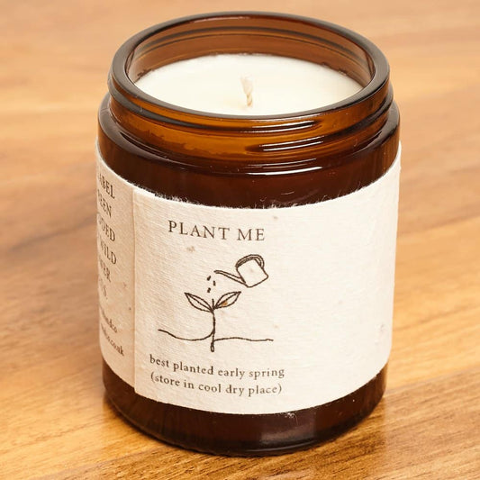 Oakmoss + White Amber Candle image 1